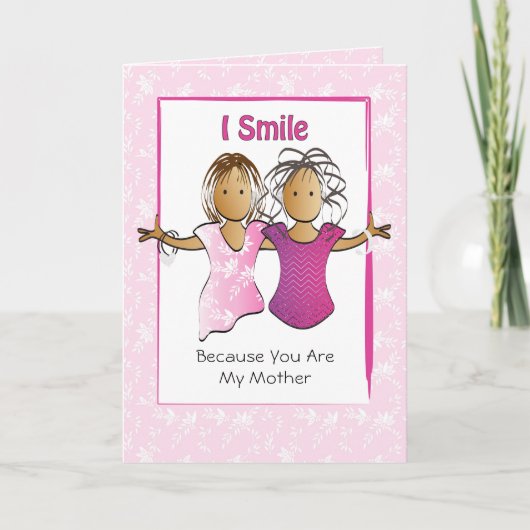 サッシスナーキーマママムームおもしろいことわざ誕生日 カード (正面)