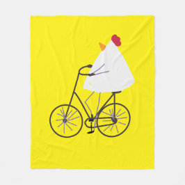 サッシチキン フリースブランケット