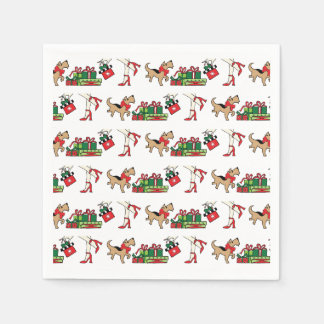 サッシドッグホリデー紙ナプキンズスタンダードカクテル スタンダードカクテルナプキン