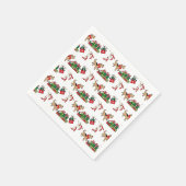 サッシドッグホリデー紙ナプキンズスタンダードカクテル スタンダードカクテルナプキン (角)