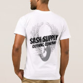 サッシュジャストフライT型 Tシャツ (裏面)