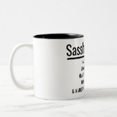 サッショールの妻 ツートーンマグカップ (左)