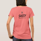 サッシリタイアT Tシャツ (裏面)