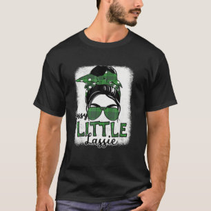 サッシリトルラシーベビートドラーガールSt patricks Tシャツ