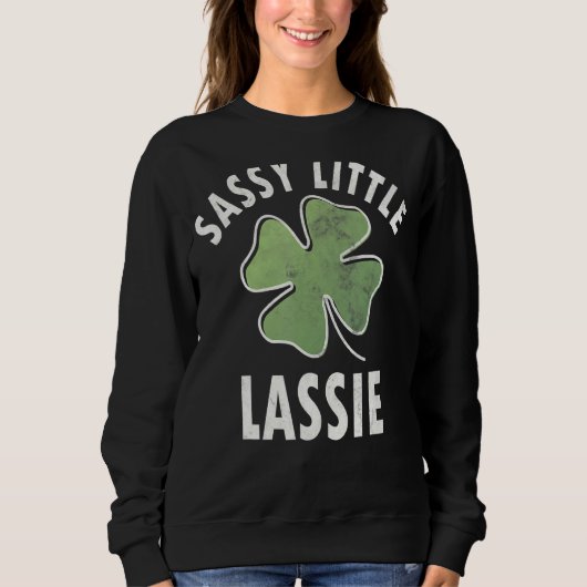 サッシリトルラシーSaint patricks day スウェットシャツ (正面)