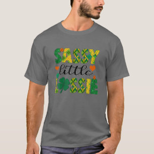 サッシリトルラッシーキュートセントパトリック日必須 Tシャツ
