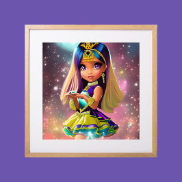 サッシーお洒落プリンセスピンクティアラ民族星 ポスター