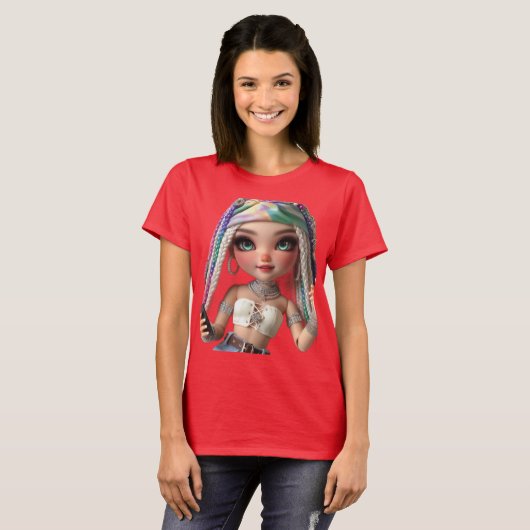 サッシーちびドール Tシャツ (正面フル)