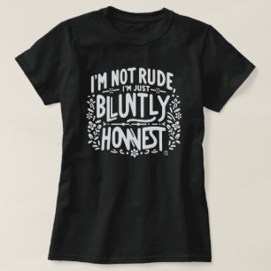 サッシーな引用がズバズバ本音のウィメンズTシャツ Tシャツ