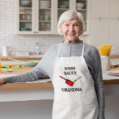 サッシーのシェフソパーソナライズされたーパンエプロン スタンダードエプロン