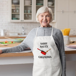 サッシーのシェフソパーソナライズされたーパンエプロン スタンダードエプロン