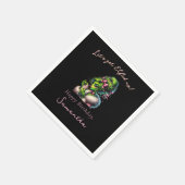 サッシーエルフスクワッド クリスマス女子会 誕生日 スタンダードカクテルナプキン (角)