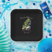 サッシーエルフスクワッド クリスマス ガールズナイトアウト 誕生日 ペーパープレート (パーティー)