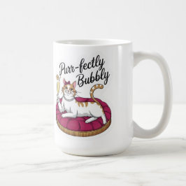 サッシーキャットカクテルシール コーヒーマグカップ