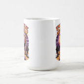 サッシーグラムハロウィーンフラミンゴ コーヒーマグカップ (中央)