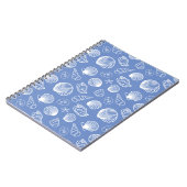 サッシーシェルパターン ノートブック (左側)