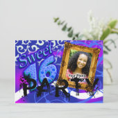 サッシースファンキーイート16フォトパーティの招待状 招待状 (スタンド正面)