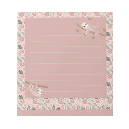 サッシースロス ノートパッド (正面)