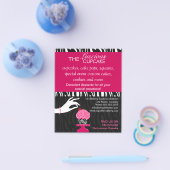 サッシーゼブラカップケーキベーカリープロモーション チラシ (シングル)