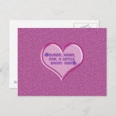 サッシーハート ポストカード (正面/裏面)