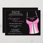 サッシーブライダルシャワー 招待状 (正面/裏面)