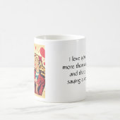 サッシーヴィンテージバレンタイン コーヒーマグカップ (中央)