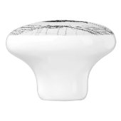 サッシー猫セラミックプル セラミックノブ (側面)