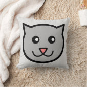 サッシー猫枕 クッション (ブランケット)