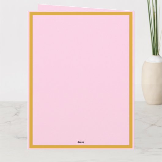 サッシー誕生ユーモアのある姿勢おもしろい誕生日 カード (裏面)