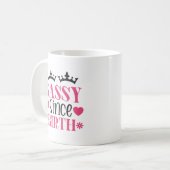 サッシー誕生 コーヒーマグカップ (正面左)