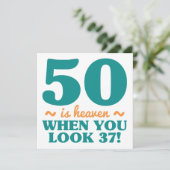 サッシー50誕生日 カード (スタンド正面)