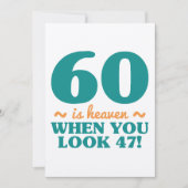 サッシー60誕生日 カード (正面)