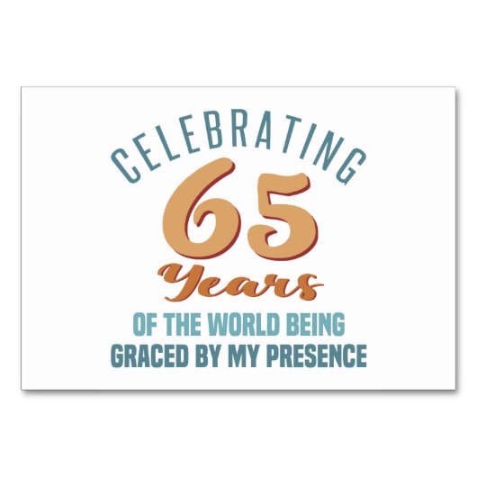 サッシー65誕生日姿勢 テーブルナンバー (正面)