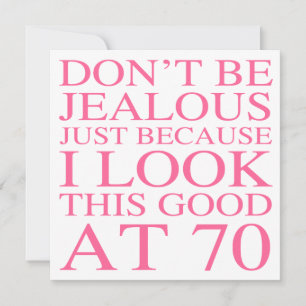 サッシー70誕生日for Women カード