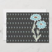 サッシー70th誕生日招待状ヴィンテージ1940s女性 招待状 (裏面)