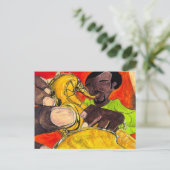 サッシー・サックス ポストカード (スタンド正面)