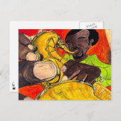 サッシー・サックス ポストカード (正面/裏面)