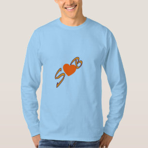 サッシー・ラブ・ビベス 快適な汗Tシャツ Tシャツ