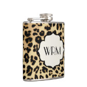サッシー・レオパード・プリモノグラムのント フラスク (右)