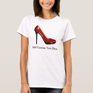 サッシー·レッド·シューズ Tシャツ