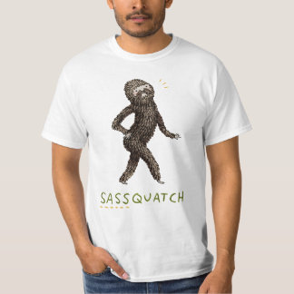 "サッスカッチ – スッシーBigfoot" Tシャツ