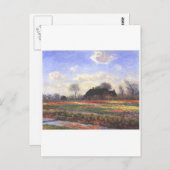 サッセンハイムのモネ – トルペンフェルダー–1886 ポストカード (正面/裏面)