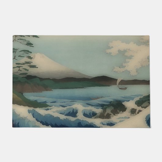 サッタポイントからのシービュー ドアマット (正面)