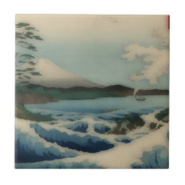 サッタポイントからの海景 タイル