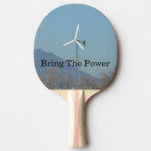 サッターバットマウンテンレンジウィンドミルパドル。 卓球ラケット (正面)