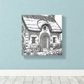 サッチコテージ#19 キャンバスプリント (インサイチュ (ウッドフロア))