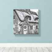 サッチコテージ#20 キャンバスプリント (インサイチュ (ウッドフロア))