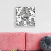 サッチコテージ#27 キャンバスプリント (インサイチュ (リビング))
