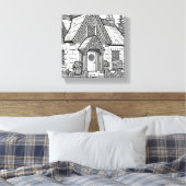 サッチコテージ#27 キャンバスプリント (インサイチュ (寝室))