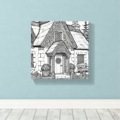 サッチコテージ#27 キャンバスプリント (インサイチュ (ウッドフロア))